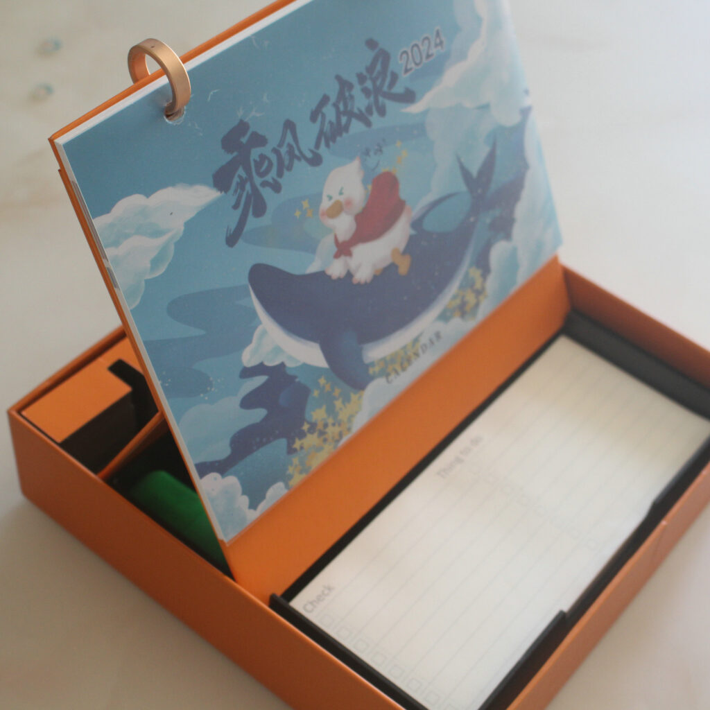 Custom Desk Calendar 2025 New Wholesale Calendar No MOQ